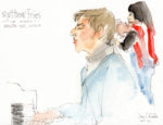 Joan Chiverton sketch of Matthew and Helen